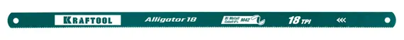 KRAFTOOL Alligator-18, 18 TPI, 300 мм, биметаллическое гибкое полотно по металлу (15942-18-S10)