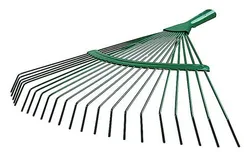 RACO 450 мм, 22 круглых зубца, ЛКМ покрытие, веерные грабли (4231-53/737)