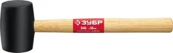 ЗУБР 340 г, чёрная, резиновая киянка (2050-55)