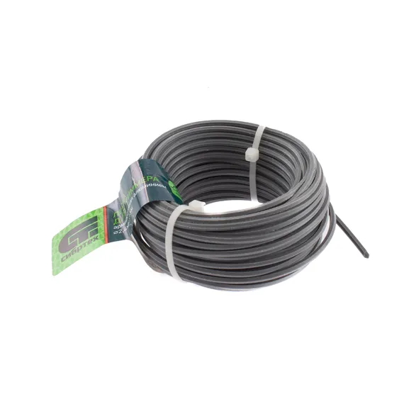 Леска для триммера звезда, армированная алюминием, 2.4 мм х 15 м, Сибртех