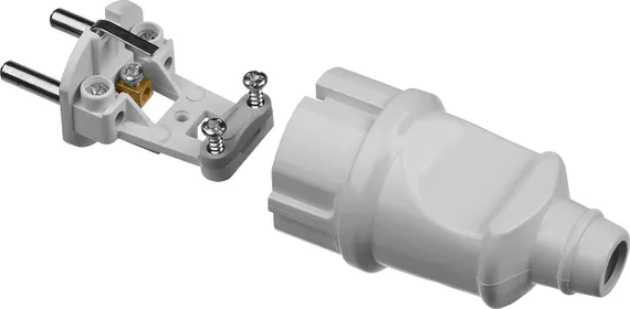 STAYER MAXElectro, белая, 16 А/220 В, 1300 Вт, прямая вилка (55160-W)