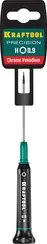 KRAFTOOL Precision, Hex0.9, отвертка для точных работ (25685-0.9)