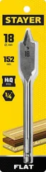 STAYER Flat, 18 x 152 мм, перовое, cверло по дереву (2950-18)