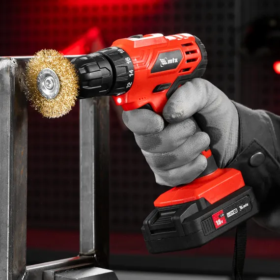 Набор щеток для дрели, 3 шт, 1 плоская, 65 мм, 50 мм "чашка", ручная металлическая Matrix