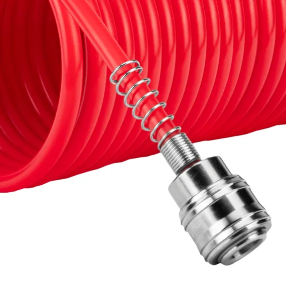 Шланг спиральный воздушный, 5 м, с быстросъемными соединениями Matrix