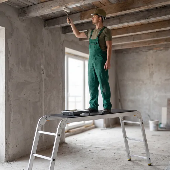 Рабочие подмости, количество ступеней 3 х 6 х 3, (арт. в серт.: 2340363)