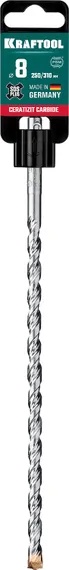 KRAFTOOL Ceratizit Carbide, 8 х 310 мм, SDS-plus бур (29320-310-08)