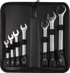 STAYER 8 шт, 8 - 19 мм, набор комбинированных гаечных ключей, Professional (2-271251-H7)