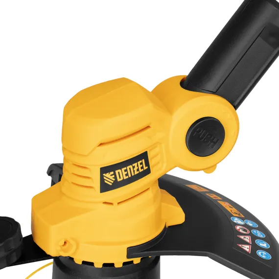 Триммер аккумуляторный GT-230, 230 мм, Li-Ion, 20 В Denzel