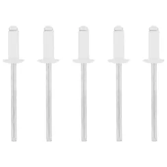 Заклепки 4.0 х 10 мм RAL 9003, сигнально-белые, 50 шт Matrix