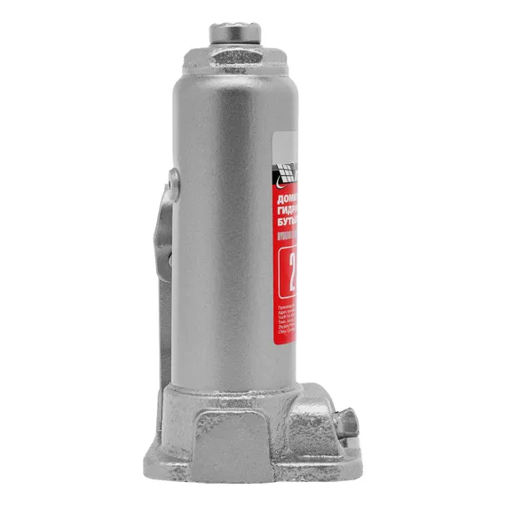 Домкрат гидравлический бутылочный, 2 т, высота подъема 181-345 мм, в пластиковый кейсе Matrix