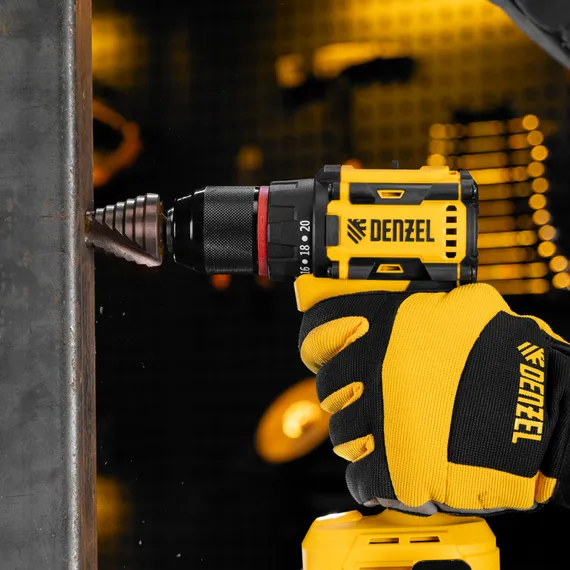 Дрель-шуруповерт аккумуляторная бесщет. CDH-BL-20, Li-Ion, 20 В// Denzel