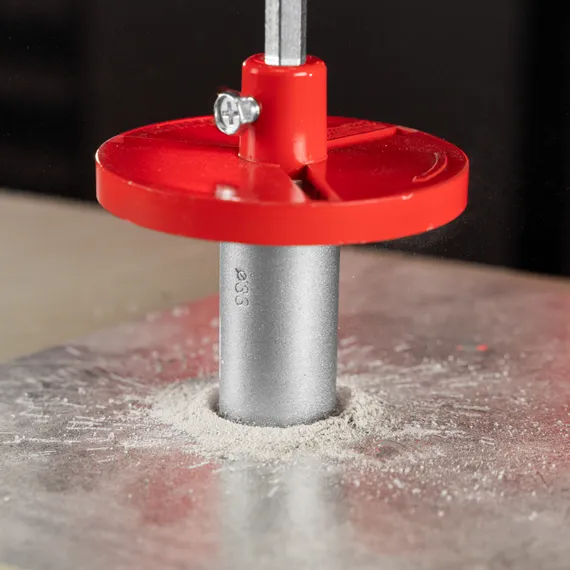 Набор коронок по керамической плитке, 33-53-67-73 мм, шестигранный хвостовик Matrix