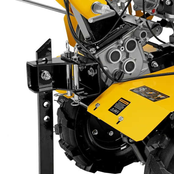 Мотоблок DPT-170, 7 л.с., ремен.сцеп, шир 85 см, глуб 35 см,фрез 3х3,ШОМ,скор 2В/1Н,кол 8" Denzel