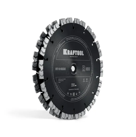 KRAFTOOL Cut-n-Break, комплект 2 алмазных диска 230 мм (36688-2)