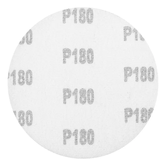 Круг абразивный на ворсовой подложке под "липучку", P 180, 125 мм, 10 шт Matrix