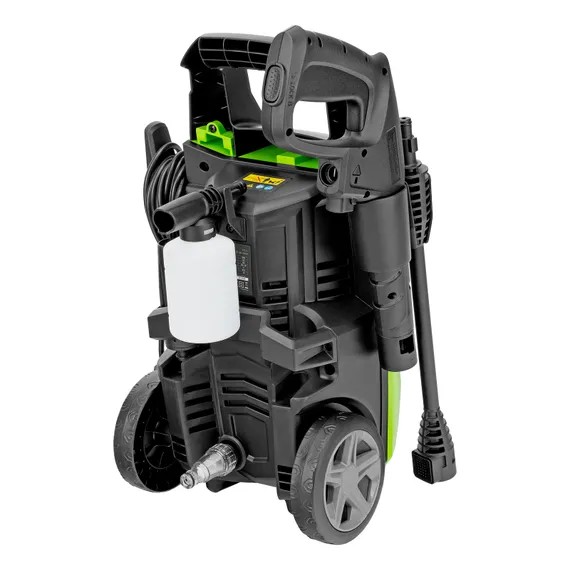 Моечная машина высокого давления АМ-1800, 1800 Вт, 140 бар, 350 л/ч, колесная Сибртех