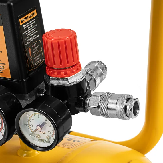 Компрессор воздушный прям. привод DCV1800/50, 1,8 кВт, 50 литров, 320 л/мин Denzel