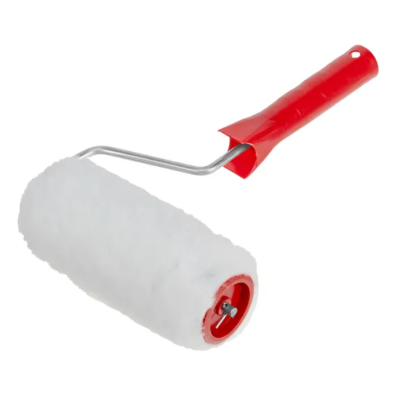 Валик "Искусственный мех", в сборе, 150 мм, D 48 мм, D ручки 6 мм, крепление шплинтом Сибртех