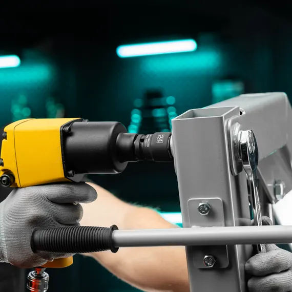 Головка ударная шестигранная, 24 мм, 1/2, CrMo Stels