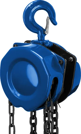 ЗУБР ТШ-1-6, 1 т, 6 м, ручная цепная шестеренная таль, Профессионал (43082-1)