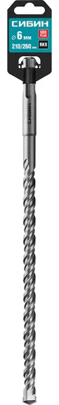СИБИН 6 х 260 мм, SDS-plus бур (29312-260-06)
