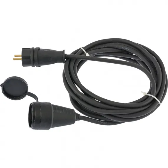 Удлинитель электрический силовой, 20 м, 1 розетка, КГ 3 х 1.5 мм, 16 А, тип УХЗ-16, Denzel