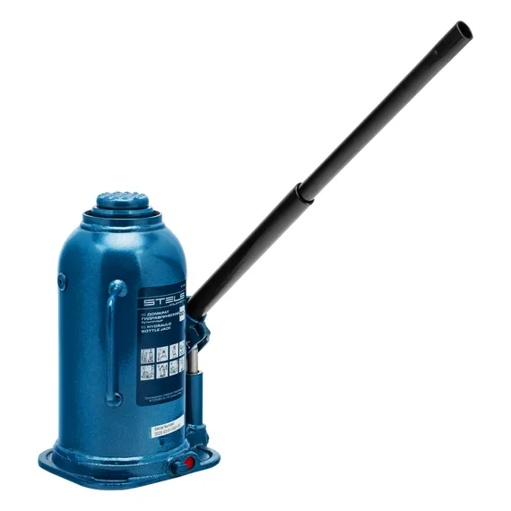 Домкрат гидравлический бутылочный, 20 т, h подъема 235-445 мм Stels