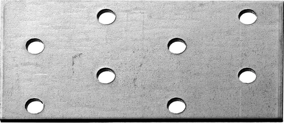 ЗУБР ПС-2.0, 40 x 80 x 2 мм, цинк, соединительная пластина (310256-040-080)