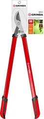 GRINDA R-740, 740 мм, закаленные лезвия, стальные рукоятки, большой плоскостной сучкорез (8-424107)