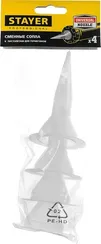 STAYER 4шт, запасные сопла для закрытых пистолетов для герметика (0673-S4)
