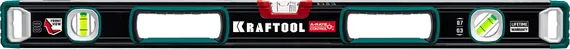 KRAFTOOL A-RATE CONTROL, 800 мм, точность 0.3 мм/м, с инновационным зеркальным глазком, сверхпрочный уровень (34986-80)