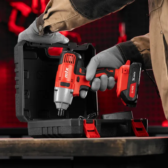 Винтоверт ударный аккумуляторный CIDS-20-280, Li-Ion, 20 В MTX