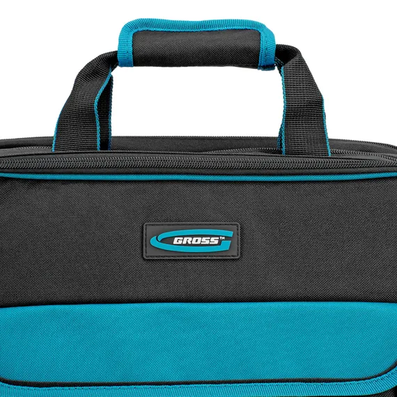 Сумка для инструмента Meister, 31 карман, отсек для ноутБука, наплечный ремень, 400 х 170 х 300 мм Gross