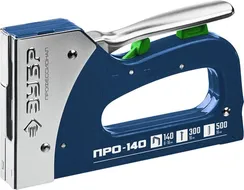 ЗУБР Про-140, скобы тип 140, гвозди тип 300/500, стальной рессорный степлер (4-31573)