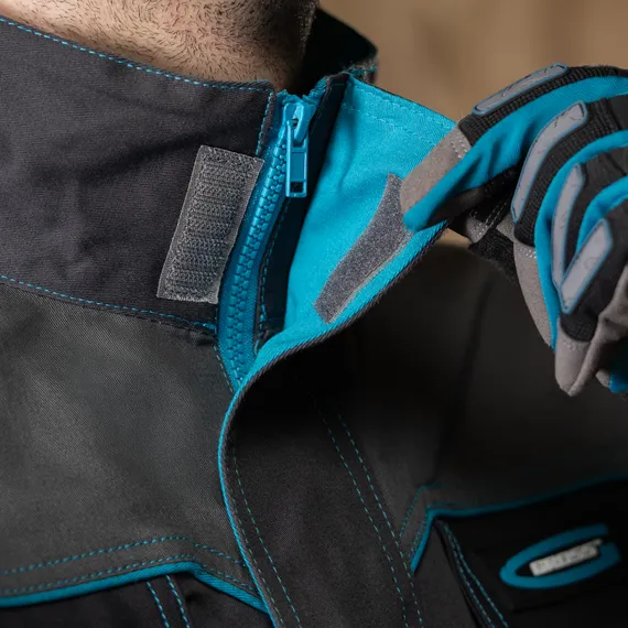 Куртка профессиональная рабочая, 97% хлопок 3% спандекс, XXXL Gross