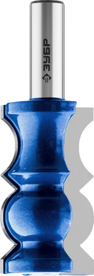 ЗУБР 32 x 57 мм, хвостовик 12 мм, фреза кромочная фигурная №8, Профессионал (28719-32)