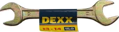DEXX 13 x 14 мм, рожковый гаечный ключ (27018-13-14)