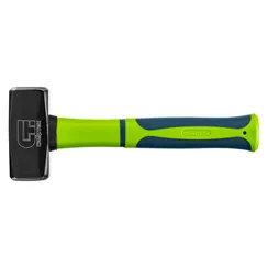 Кувалда, 1000 г, фибергласовая обрезиненная рукоятка Сибртех