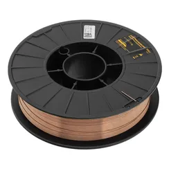 Омедненная проволока ER70S-6, диам. 1 мм, 5 кг, диам. катушки D200 Denzel