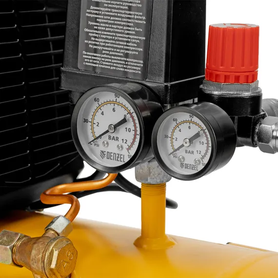 Компрессор воздушный DK1800/50, Х-PRO 1.8 кВт, 280л/мин, 50л Denzel