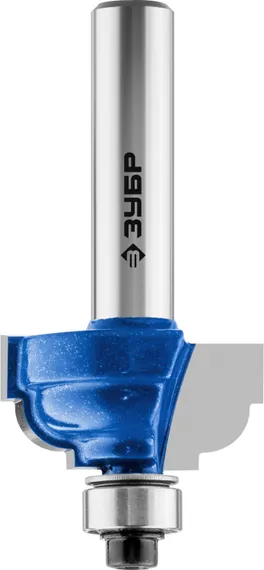 ЗУБР 25.4 x 13 мм, радиус 4.8 мм, фреза кромочная калевочная №7, Профессионал (28709-25.4)