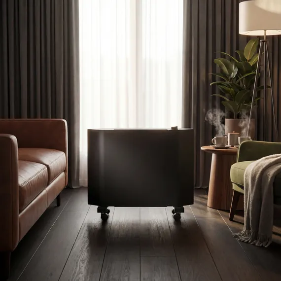 Конвектор электрический XCE-1000 B, 230 В, 1000 Вт, X-образный нагреватель Denzel