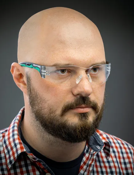 KRAFTOOL PULSAR, открытого типа, прозрачные, стекло увеличенного размера устойчивое к запотеванию, панорамные защитные очки (110460)