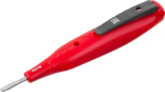 ЗУБР MX-100, DC 100 - 220 В, DC 12 - 36 В, поиск электромагнитного излучения, электрический пробник (45240)