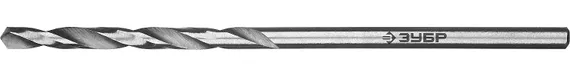 ЗУБР ПРОФ-В, 1.8 х 46 мм, сталь Р6М5, класс В, сверло по металлу, Профессионал (29621-1.8)