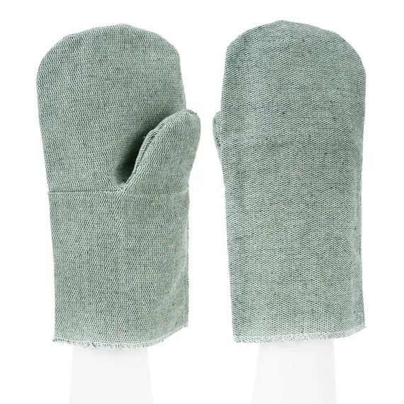 Рукавицы брезентовые огнеупорные, одинарный наладонник, 2 размер Сибртех