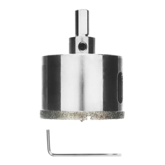 Сверло алмазное по керамограниту, 55 х 67 мм, трехгранный хвостовик Matrix