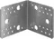 ЗУБР УК-2.5, 90 x 105 x 105 x 2.5 мм, цинк, крепежный уголок (31012-105)