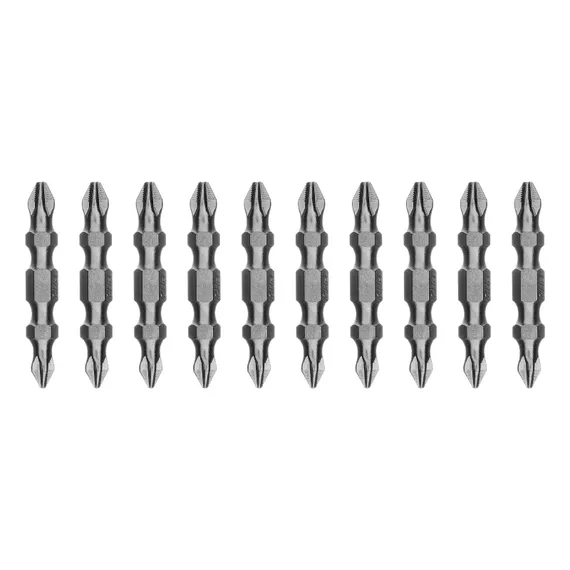 Бита двухстор., PH2-PH1х45мм, сталь S2, 10шт. Gross